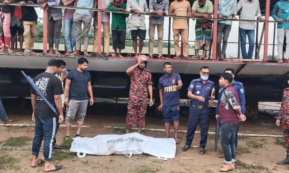 তাহিরপুরে হাউস বোটে কাজ করার সময় নদীতে ডুবে শ্রমিকের মৃত্যু